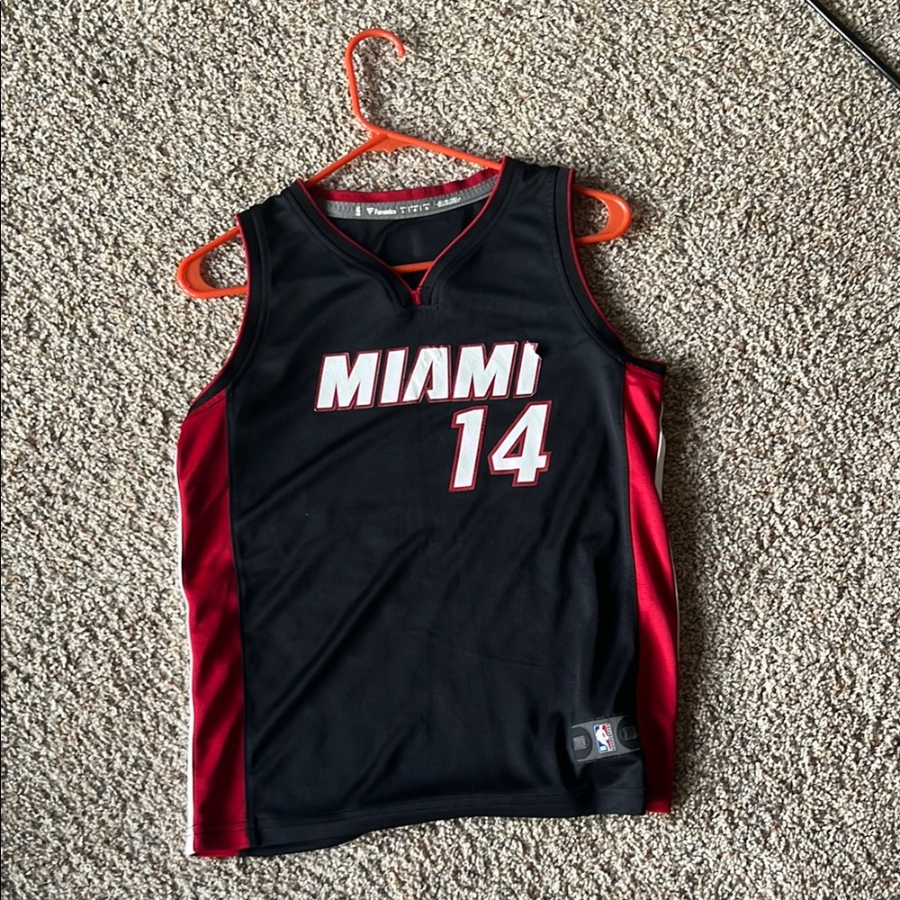 Tyler Herro 2020 NBA Finals Miami Heat Basketball Jersey Black and Red